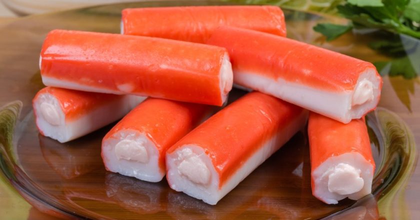закуски из крабовых палочек