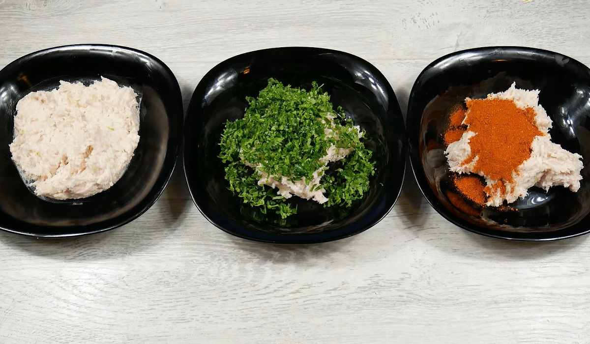  3 порции сала 