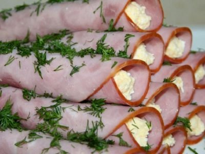 Закусочные рулетики