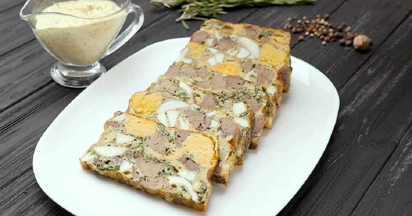 запеканка с куриной печенью по-болгарски