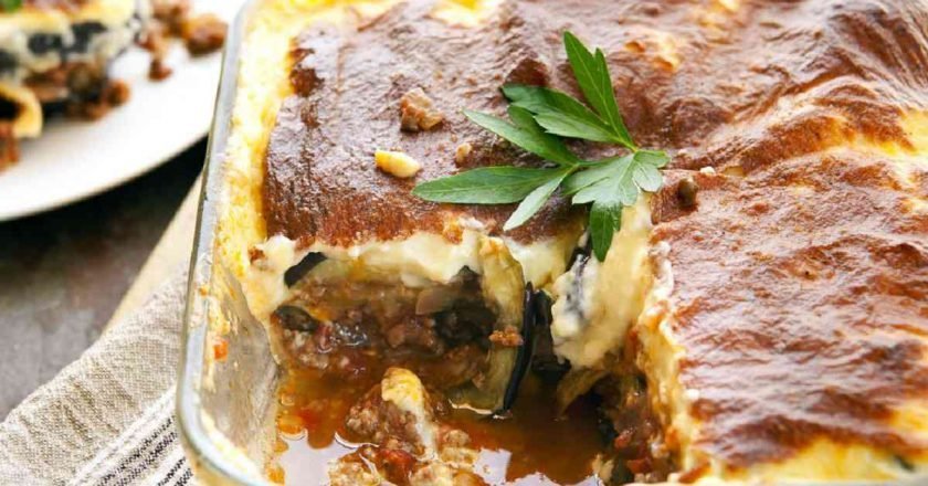 запеканка с куриной печенью и сливами