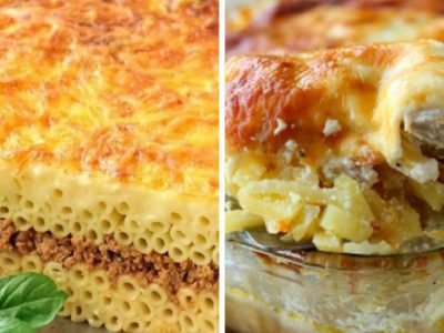 Запеканки с фаршем