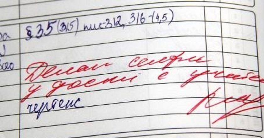 современное замечание