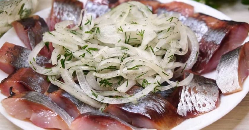 засолка сельди