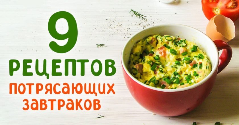 завтраки в кружке