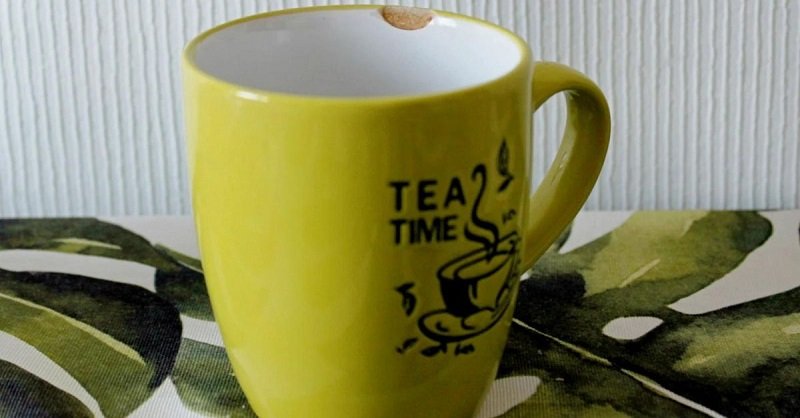 посуда с трещиной