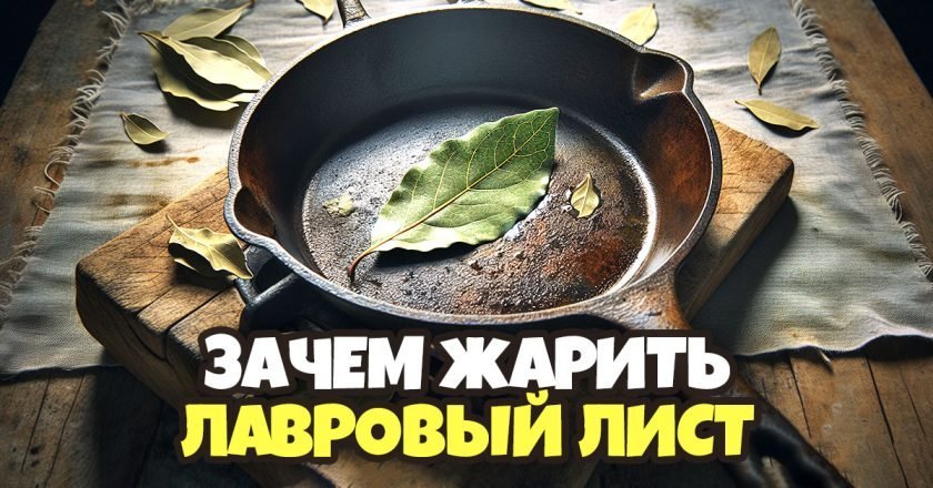 жарить лавровый лист