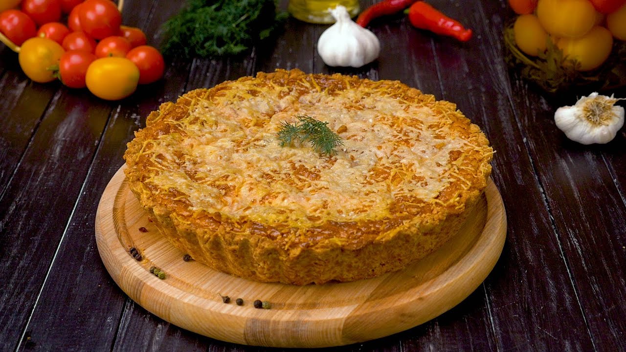 Сметанный тарт с помидорами черри | Со Вкусом