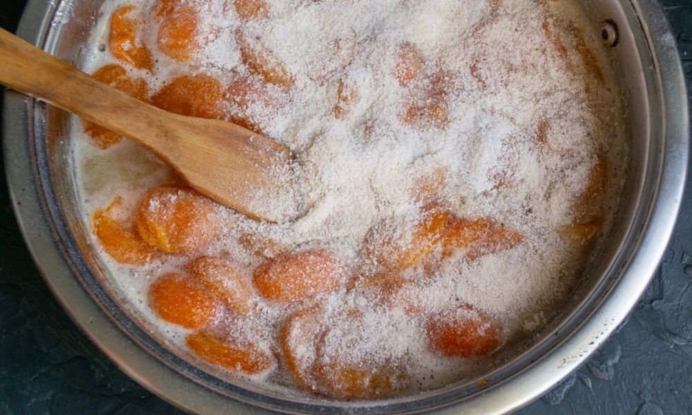 абрикосы засыпанные сахаром