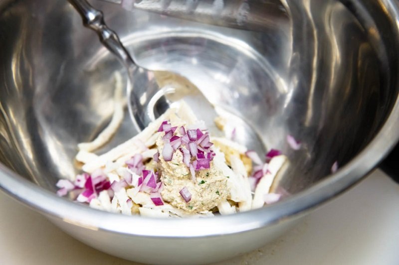 грузинский салат с баклажанами