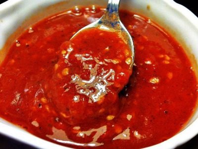 Аджика со сливами