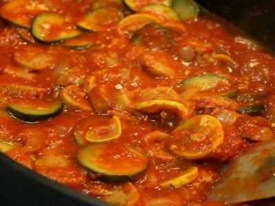 Афганская закуска с кабачками