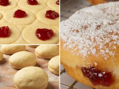 Американские пончики с начинкой