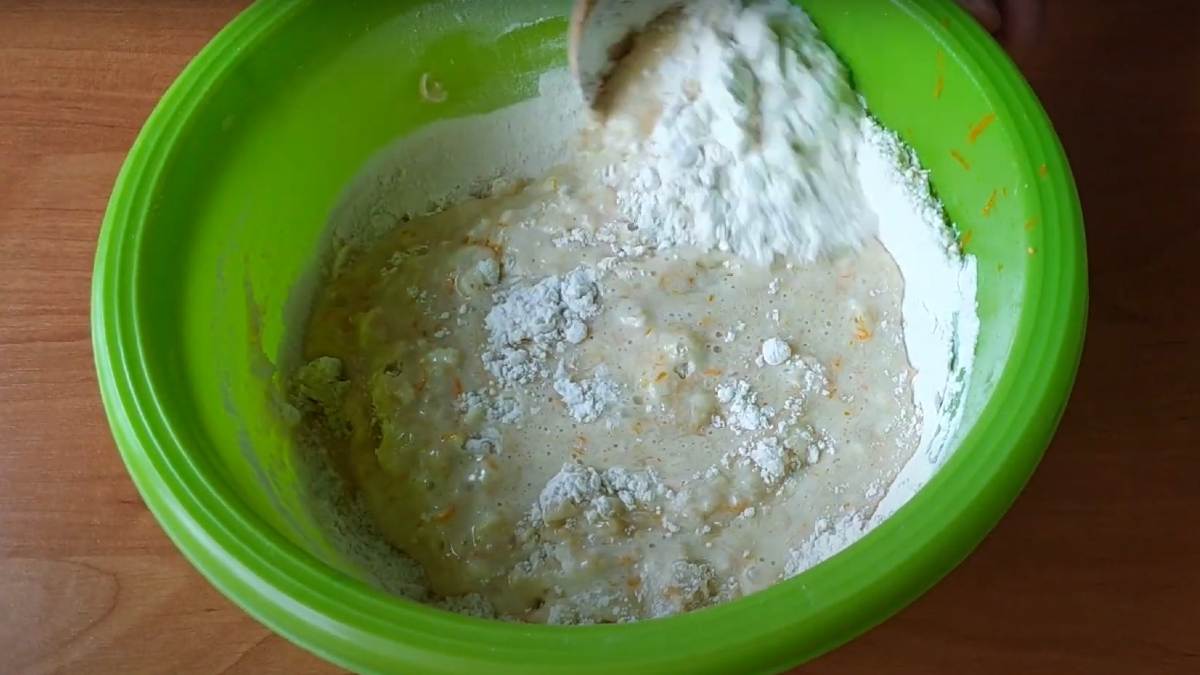 тесто с апельсиновой цедрой