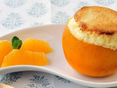 Апельсиновое суфле на пару