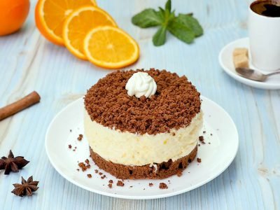 Апельсиновое суфле с желатином