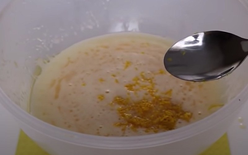 апельсиновое тесто