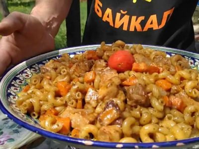 Армянские жареные макароны