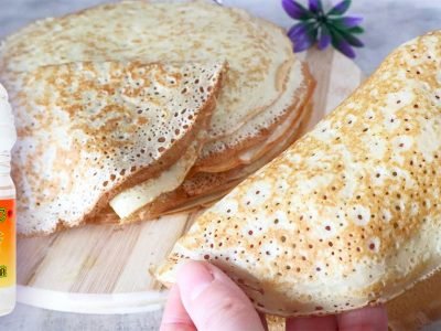 Ажурные блинчики на молоке