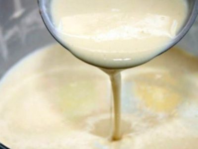 Ажурные блины на молоке