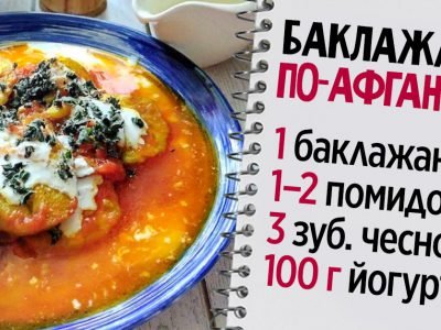 Баклажаны по-афгански