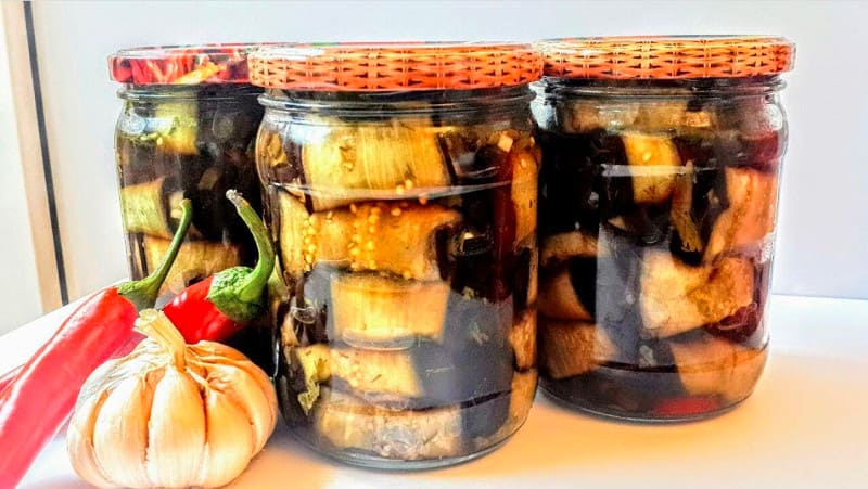 Баклажаны по-грузински на зиму - Со Вкусом