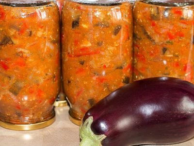 Баклажаны по-татарски на зиму