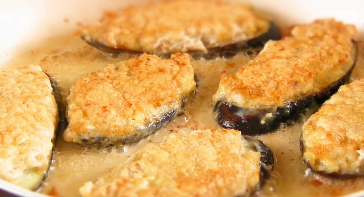 баклажаны, жаренные в кляре