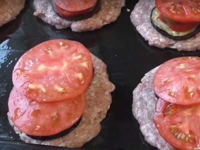 Баклажаны с фаршем в духовке