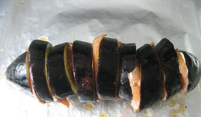 баклажаны с курицей