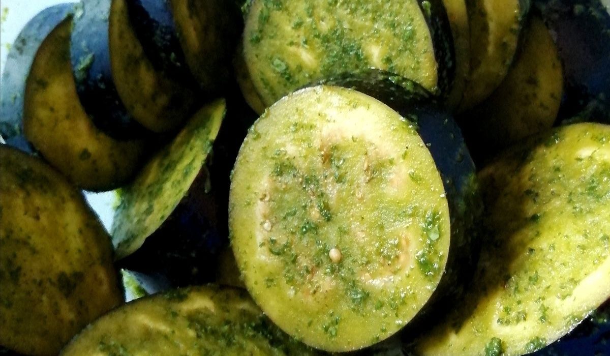 вкусная закуска из баклажанов