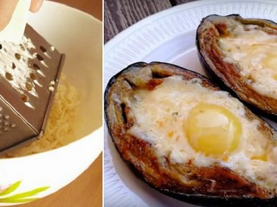 Баклажаны с яйцом