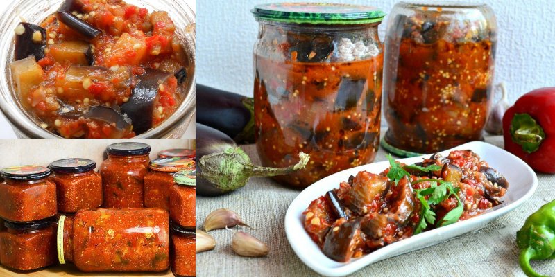 Баклажаны в аджике - Со Вкусом