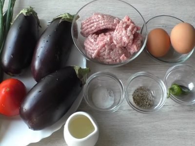 Баклажаны в фарше