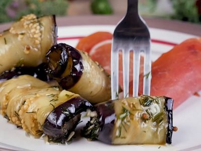 Баклажаны в укропном рассоле