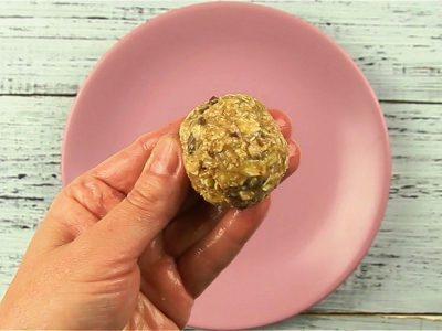 Бананово-овсяные шарики