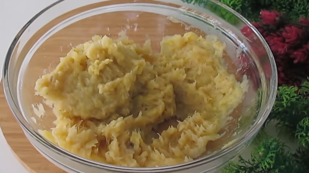 банановое пюре