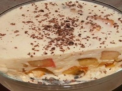 Банановое желе