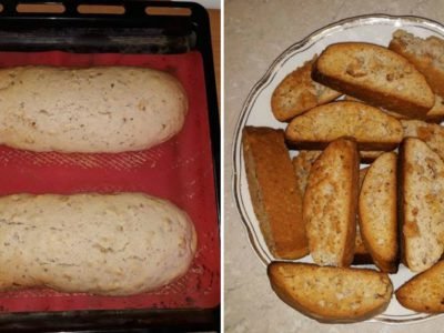 Банановые бискотти