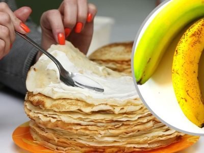 Необычные банановые блины по-турецки