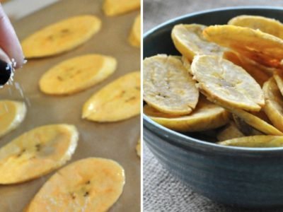 Банановые чипсы