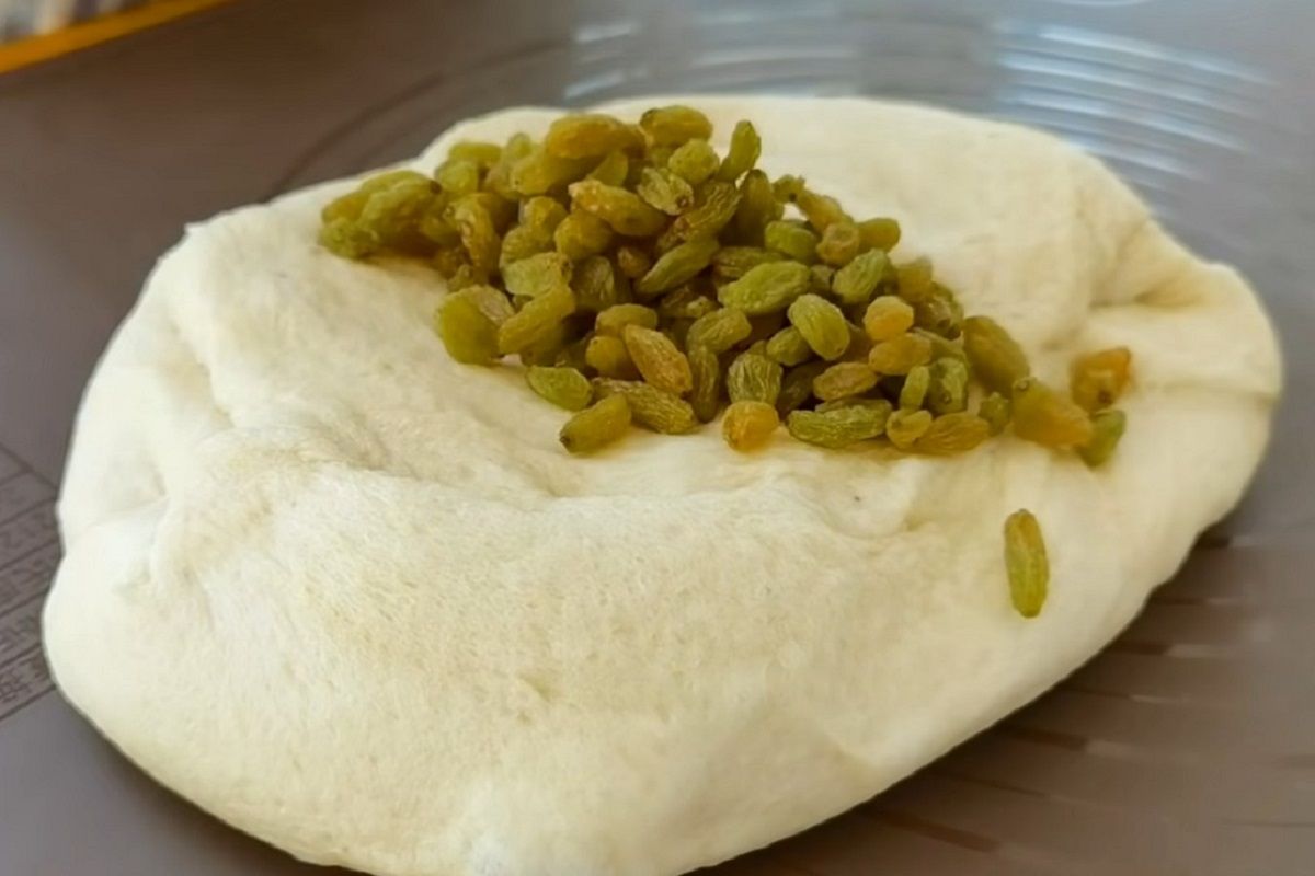 добавление изюма