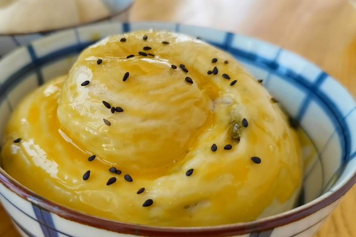 желток и кунжут