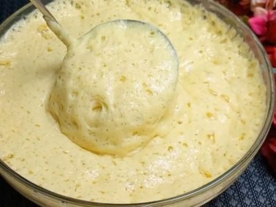 Банановые оладьи без кефира