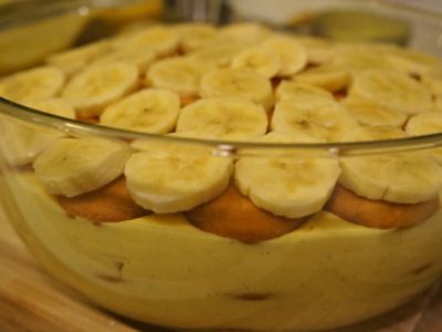 Банановый десерт