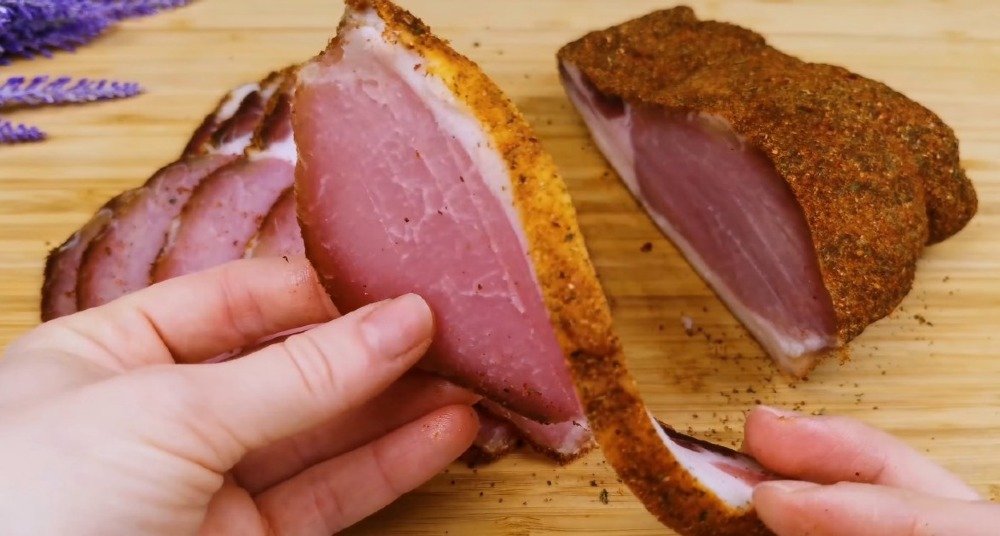 Бастурма из свинины в домашних условиях рецепт с фото