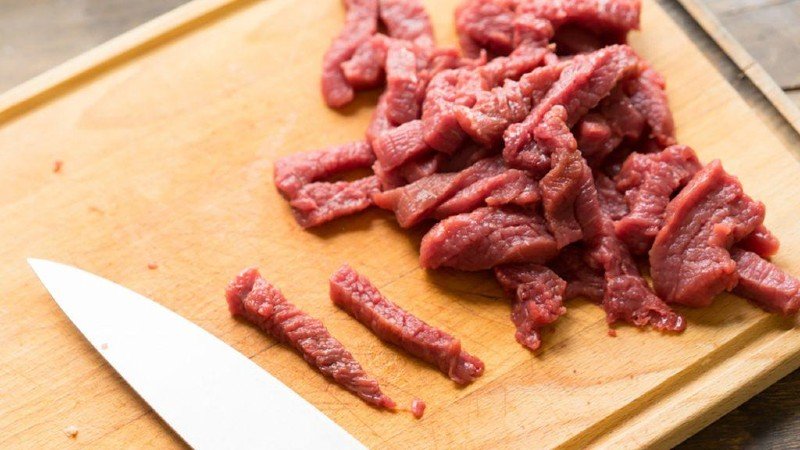 бефстроганов с грибами