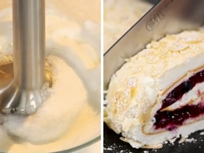 Белковый рулет: рецепт без муки