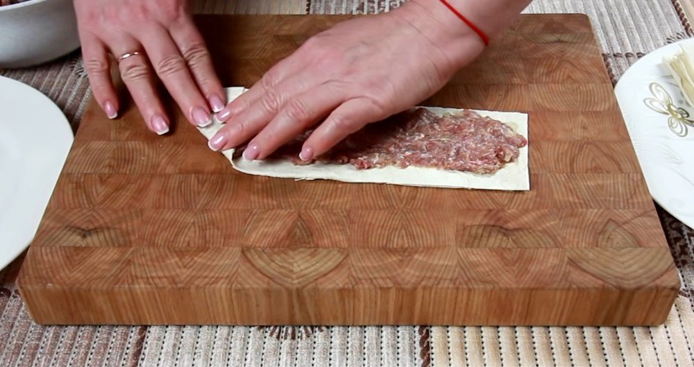 бендерики с фаршем