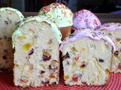 Бездрожжевой кулич